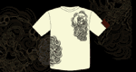 1118NL 風神雷神 Natural 和柄Tシャツ